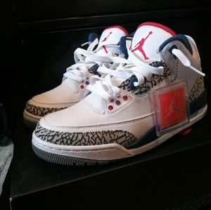True Blue Jordan 3s
